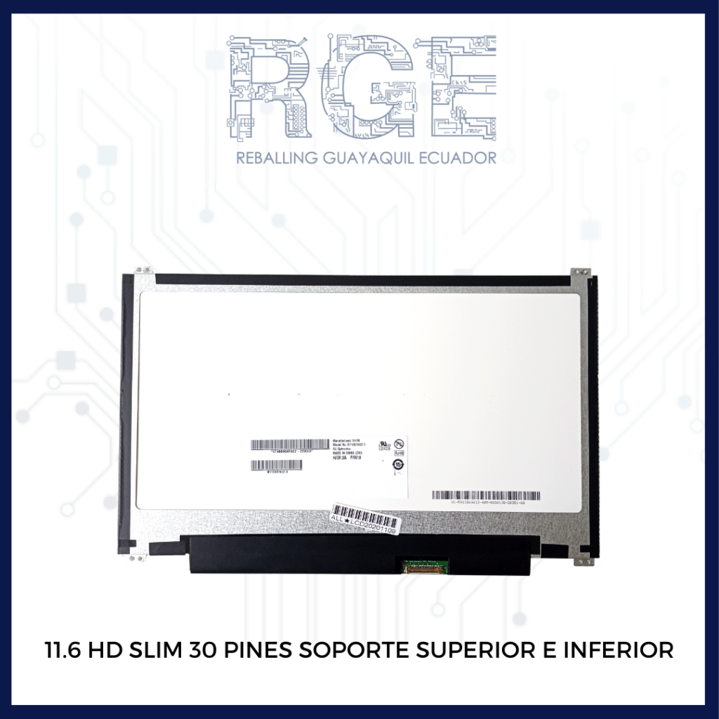 Pantalla Hd Slim Pines Soporte Superior E Inferior Reballing