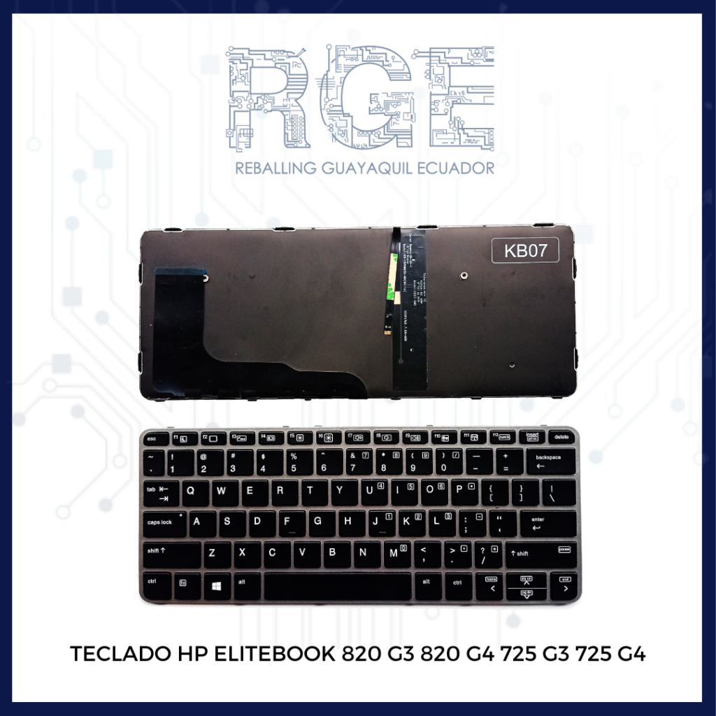 Teclado Para Laptop Hp Elitebook G G G G Ingl S Con