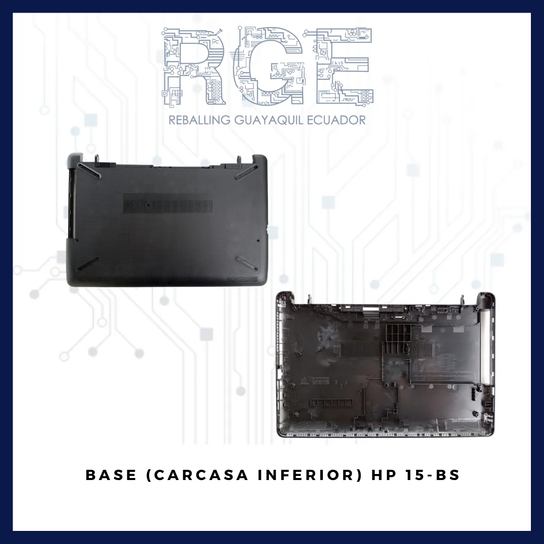 CARCASA BASE HP 15-BS 15-BW 250 G6 PUERTO CON UNIDAD DE DVD
