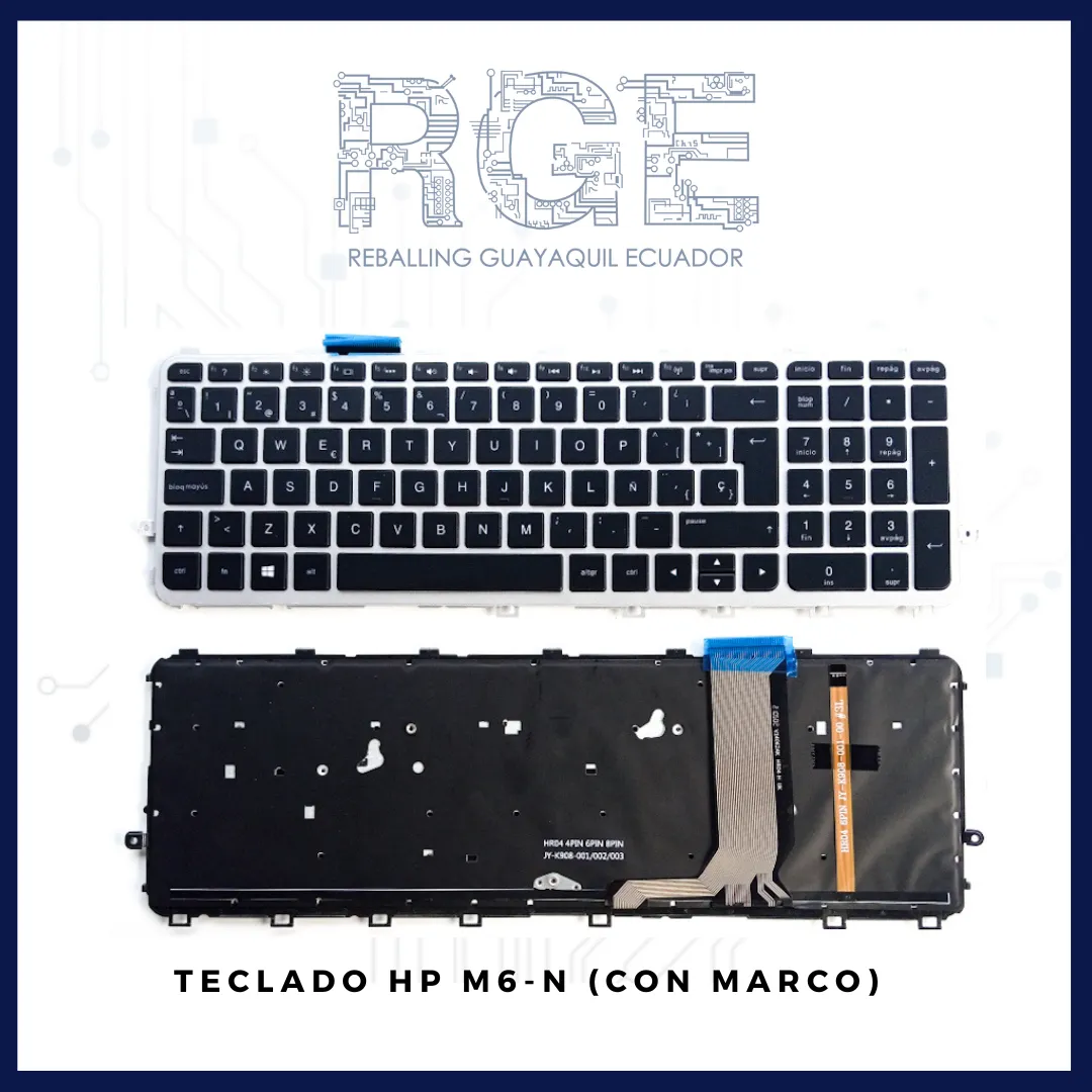 TECLADO HP ENVY M6-N/ M6-N000/ M6-N100 /M6-N010DX/ M6-N015DX/ M6-N012DX/ M6-N113DX/ M6-N168CA/15-J
