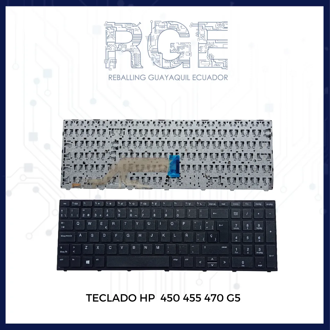 TECLADO HP PROBOOK 450 455 470 G5
