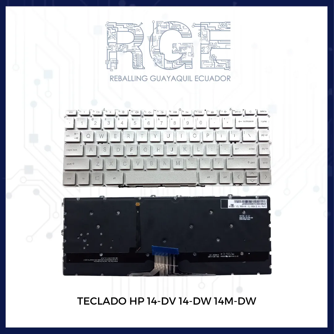 TECLADO HP PAVILION 14-DV 14-DW 14M-DW