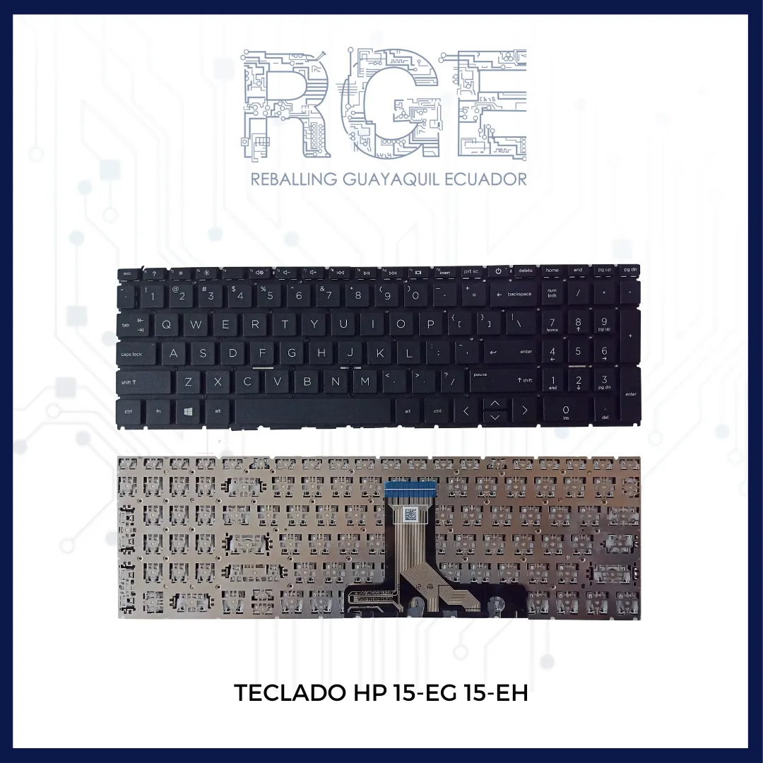 TECLADO PARA LAPTOP HP 15-EG 15-EH
