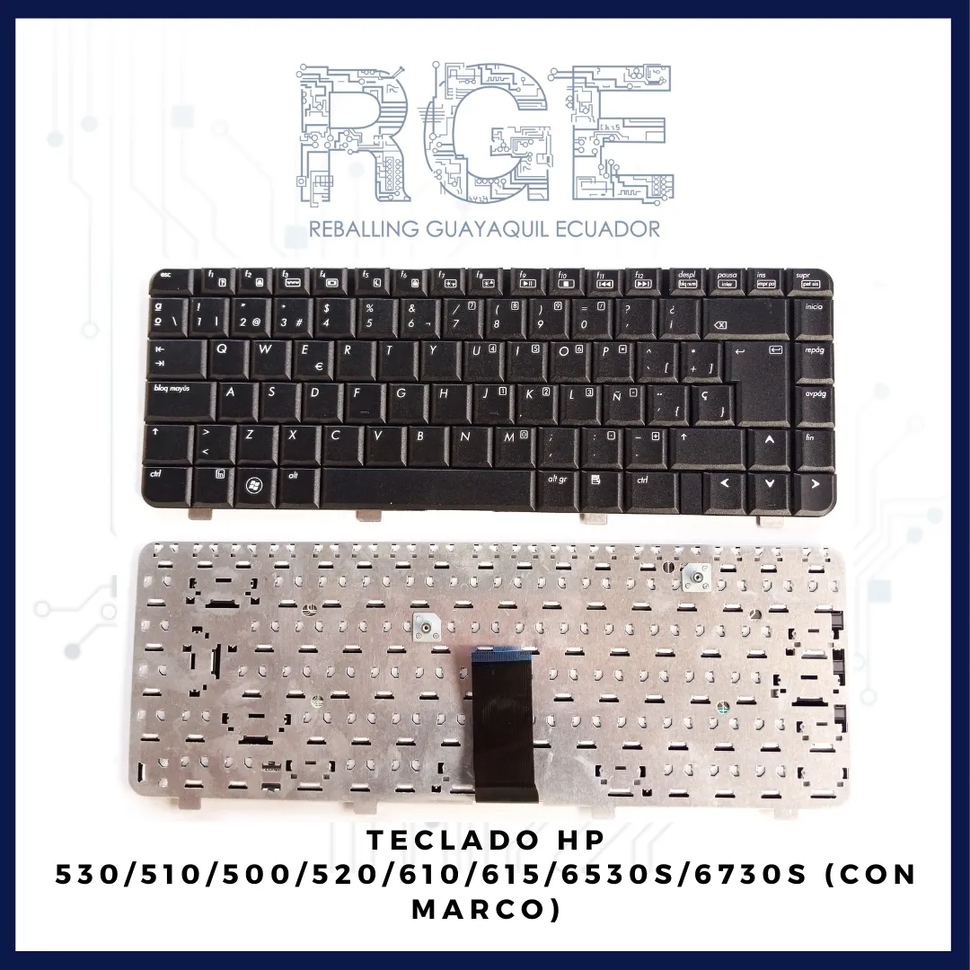 TECLADO PARA LAPTOP HP 530/510/500/6530s/6730s/6535