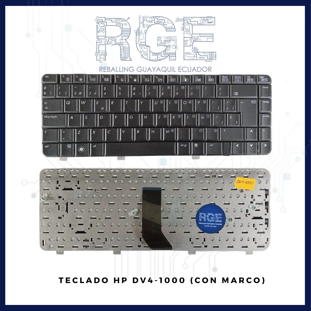 TECLADO HP DV4-1000/DV4-1100/DV4-1200/DV4-2000/CQ40/CQ41