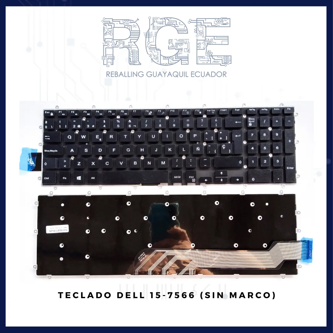 TECLADO DELL 15-7566 ,15-5000, 15-5567, 15-5565, 15-5765, 15-5767, 17-7000, 17-7778, 17-7779 EN ESPA