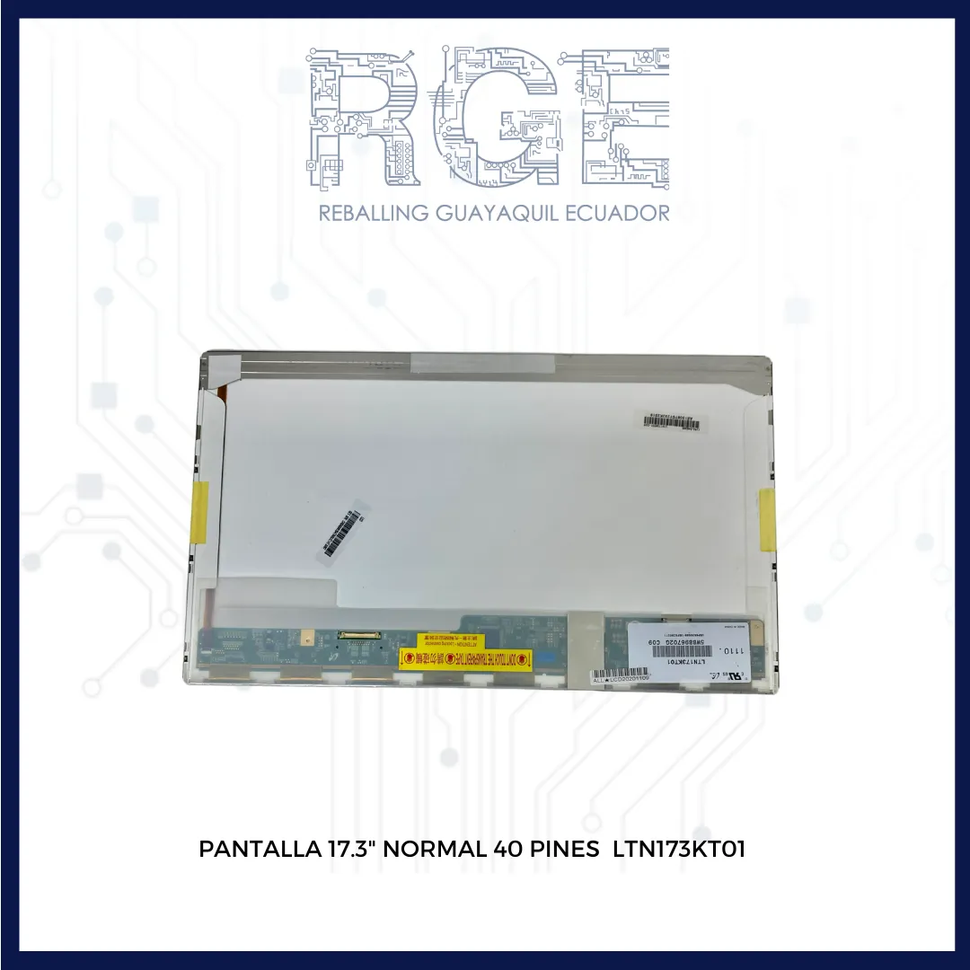 PANTALLA 17.3 NORMAL LED 40 PIN N173FGE-L23 REV.C1 / LTN173KT01-C09
