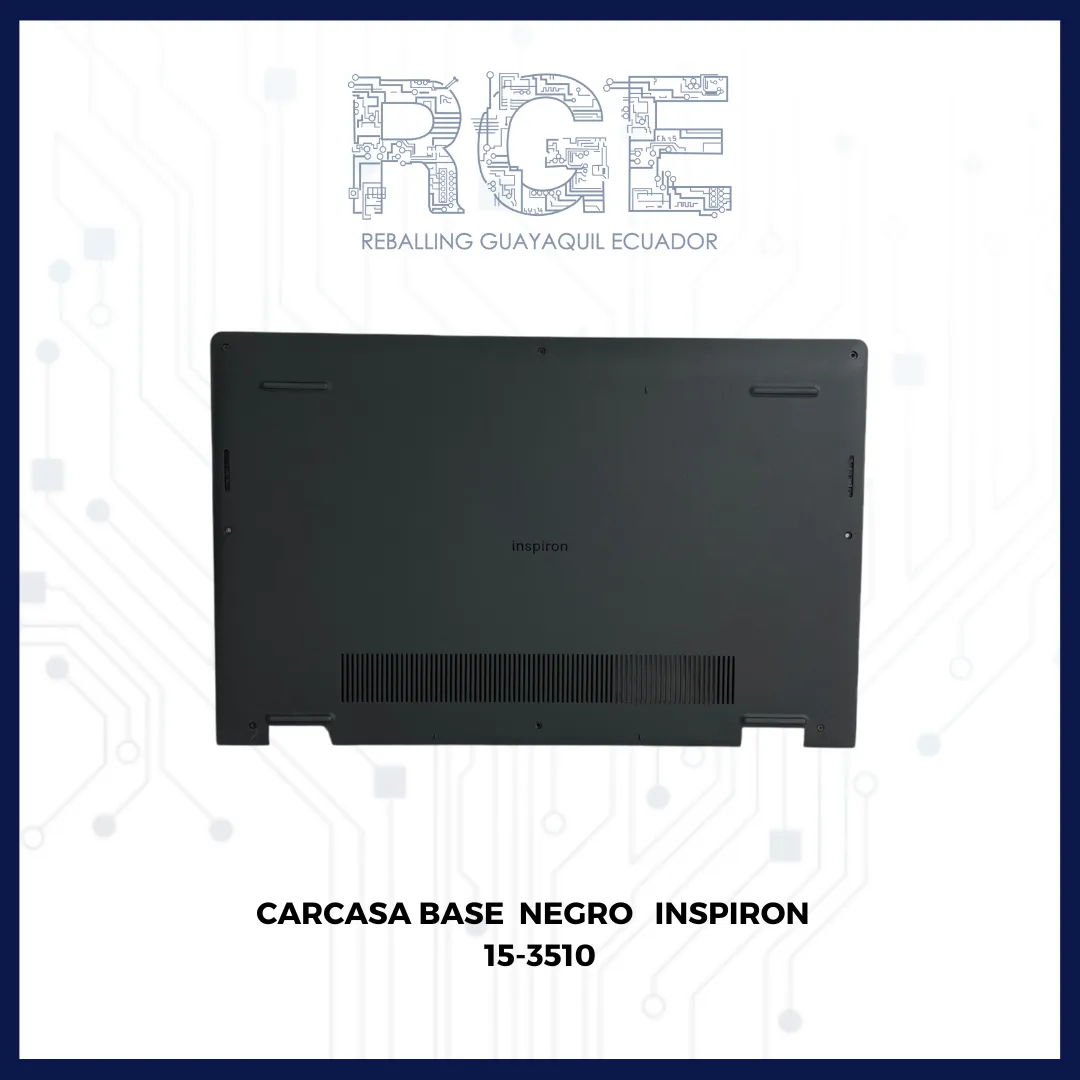 CARCASA BASE NEGRO DELL INSPIRON 15-3510 3511 3515 3520 3521 3525 3500 (copia)