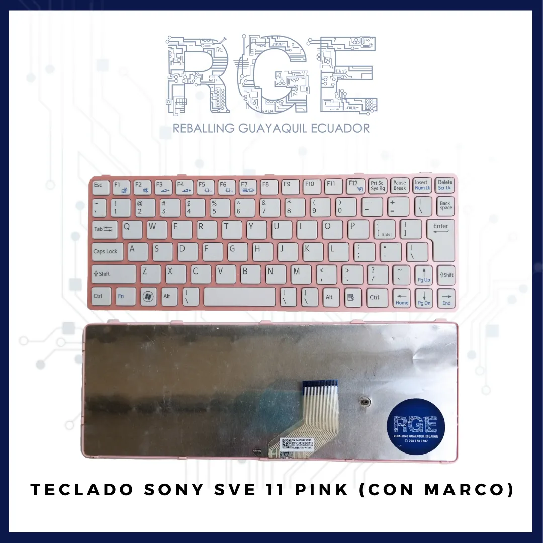 TECLADO SONY SVE 11 PINK