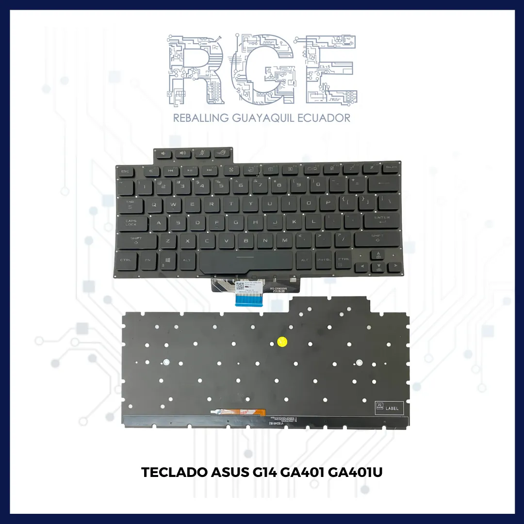 TECLADO ASUS G14 GA401 GA401U