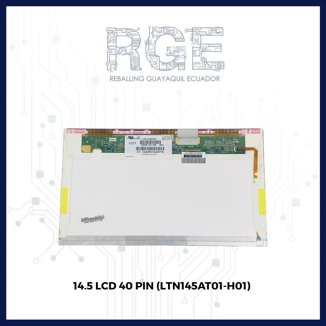 PANTALLA DE 14.5" LCD 40 PIN (LTN145AT01-H01) 